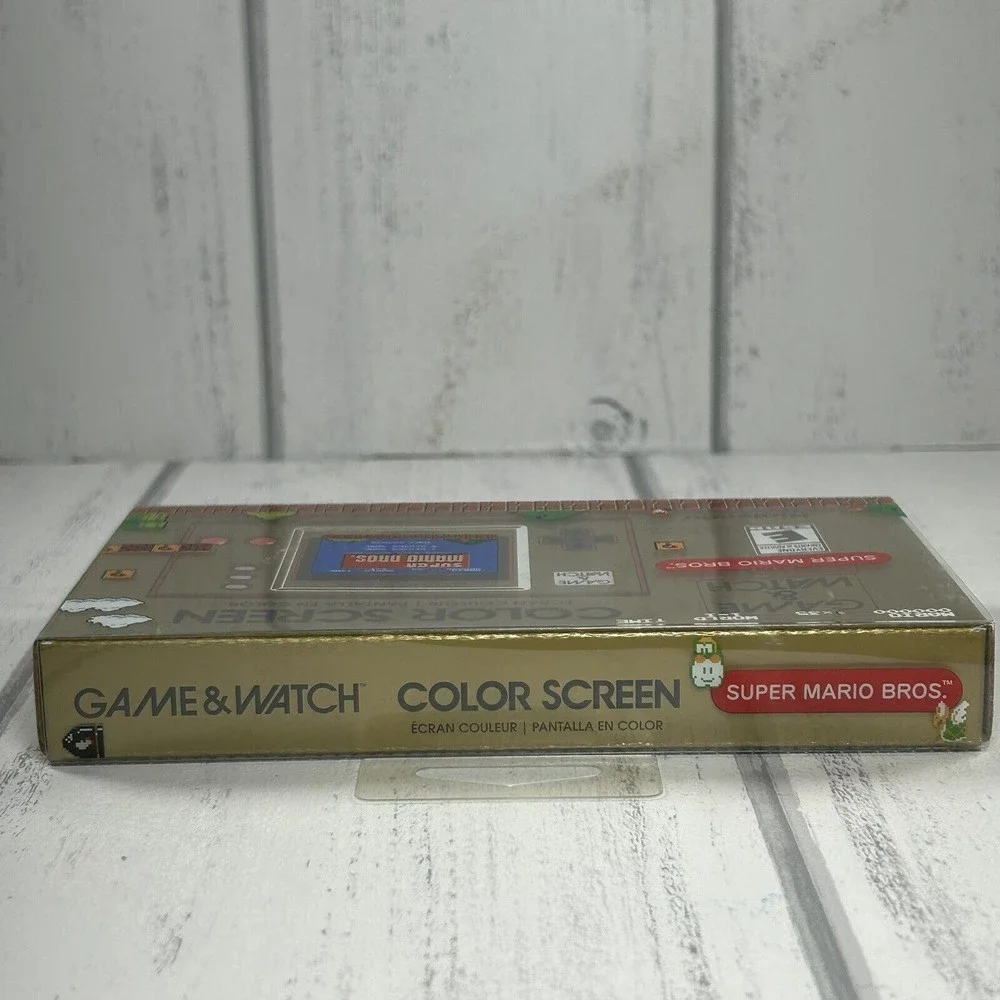 Nintendo Game and Watch Super Mario Bro Color Screen Sealed New Handheld Console